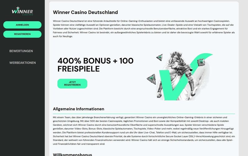 Read more about the article Winhero Deutschland – Die großartigsten Promotions und Boni für Sie